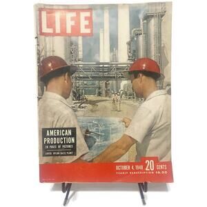 Life Magazine October 4 1948 Dewey and Truman Take To The Road